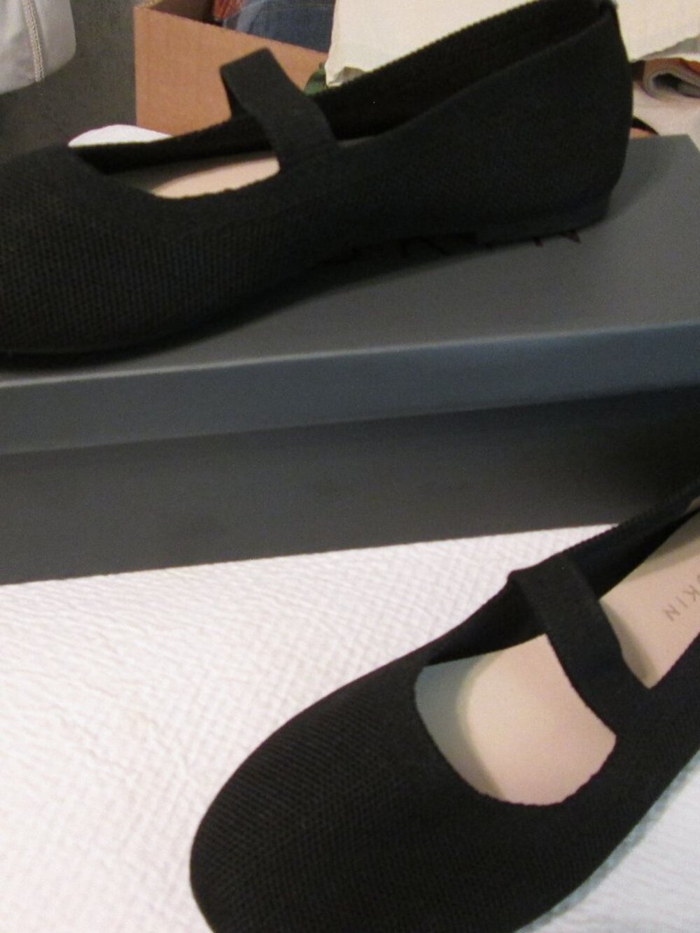 Danskin Shine Women's Black Mary Jane Flats Size 6.5